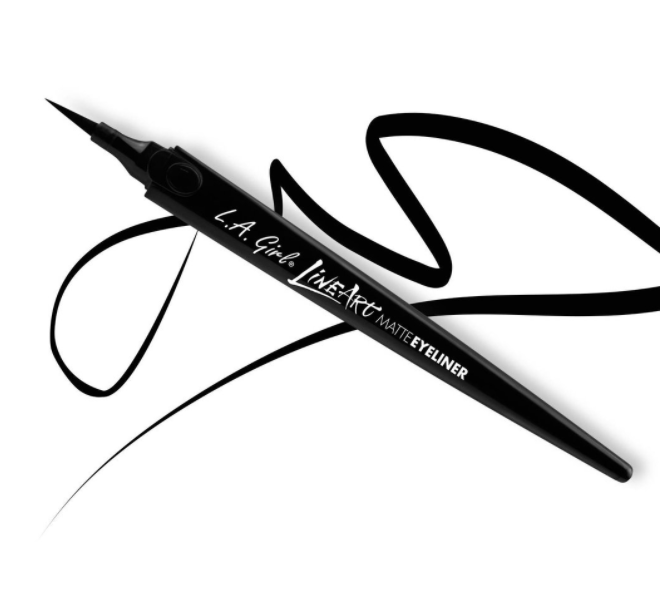 L.A. Girl Line Art Matte Eyeliner- GLE712 Intense Black - oddros.shop